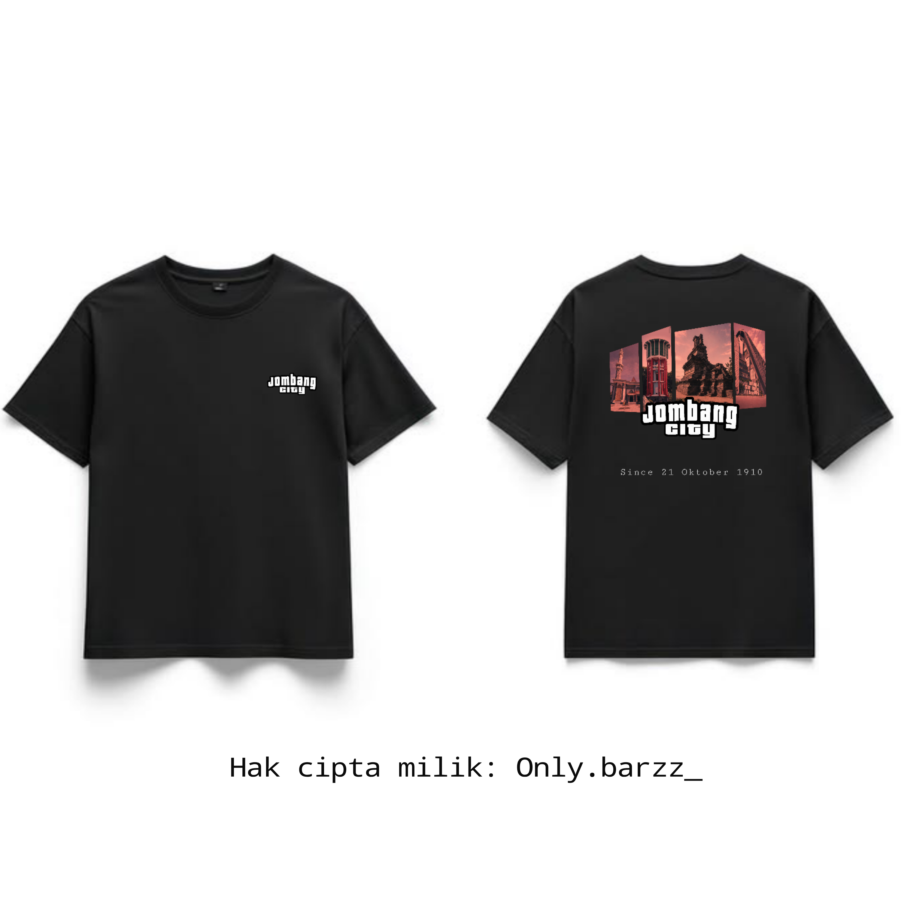 Sample Desain Sablon Baju