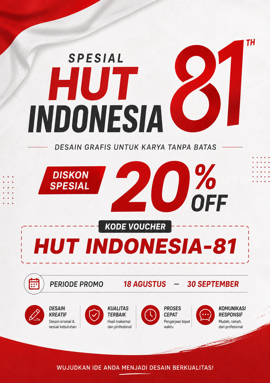 Promo HUT RI 81